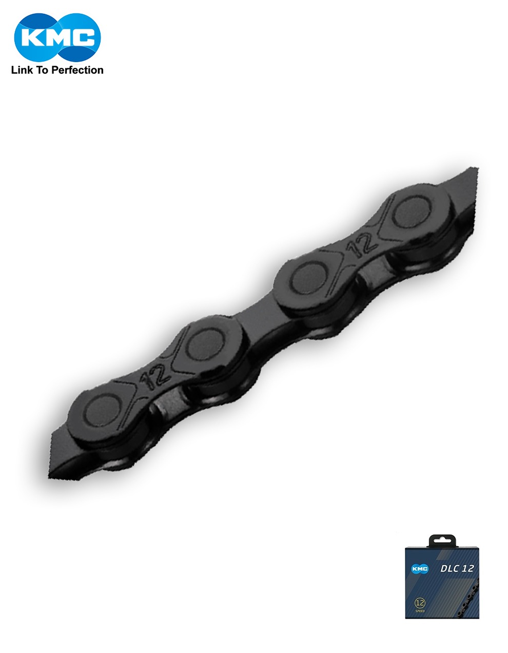 kmc dlc chain 12speed black